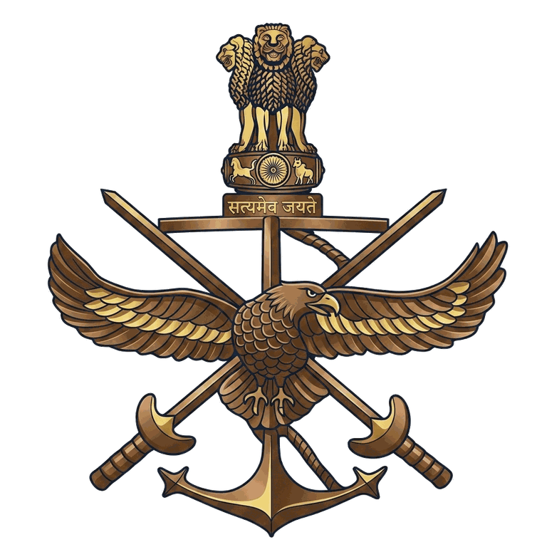 Indian defence emblem