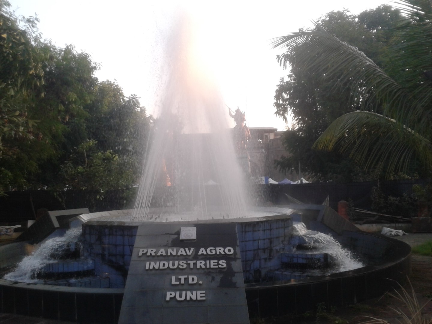 Fountain near Shaniwar Wada, Pune